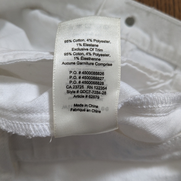 Aritzia Wilfred Free Tanit Skirt White Denim Mini Skirt Frayed Hem size S small - Picture 7 of 10